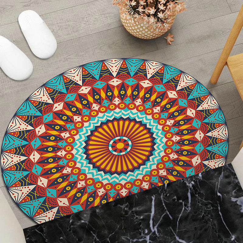 Rundes geometrisches Flächenmatte Brehn