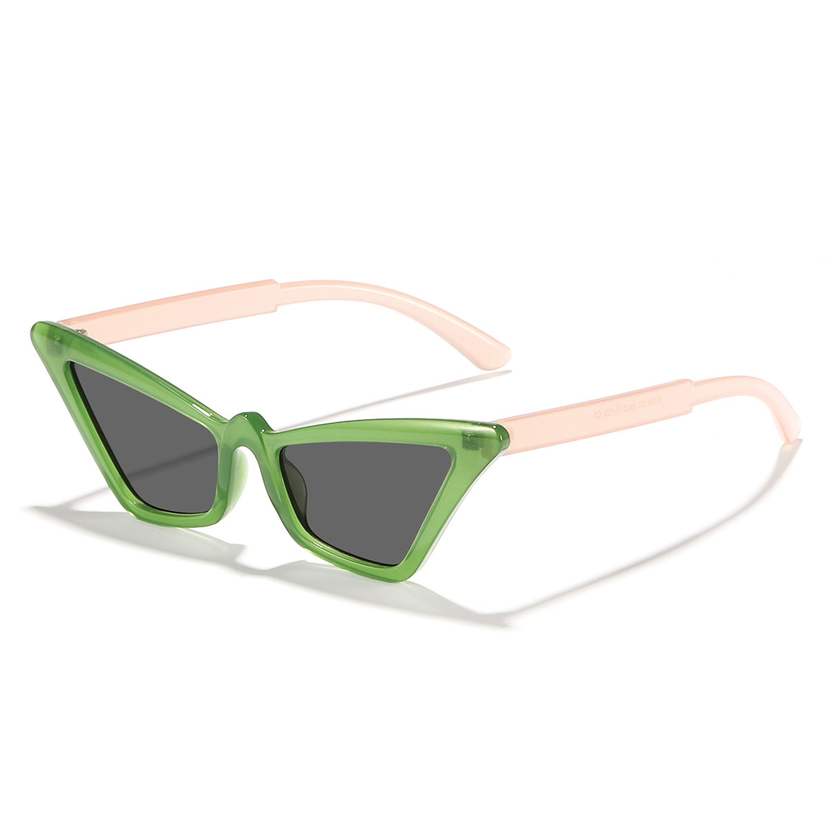Damen trendige Katzenaugen-Sonnenbrille mit modernem Rahmen Brehn