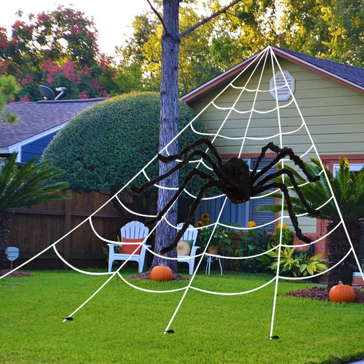 Halloween Dekorative Spinne Brehn