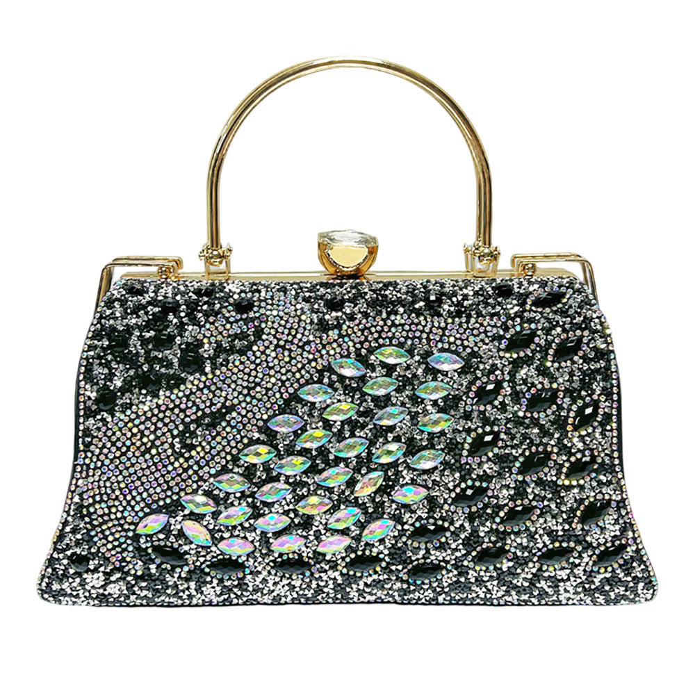 Luxuriöse Strass Abendhandtasche