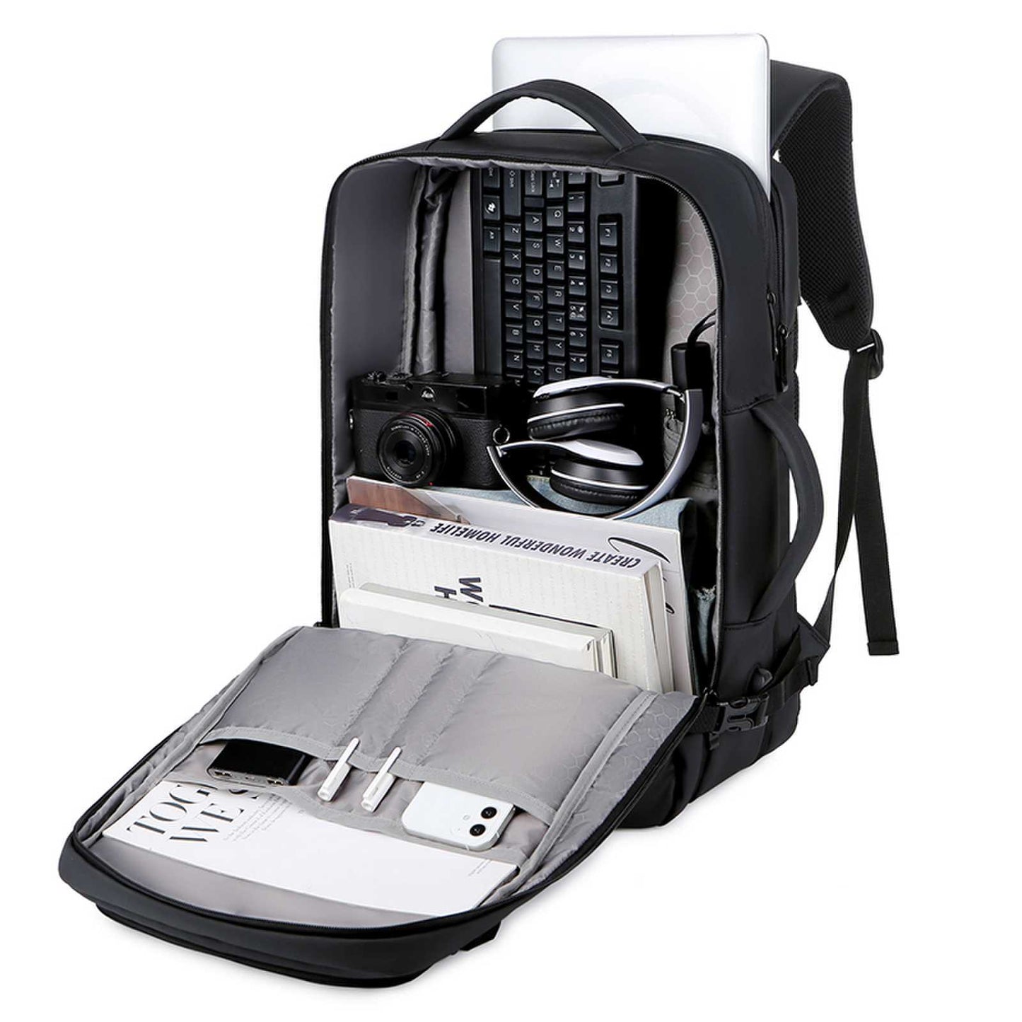 Executive Multi-Compartment Laptop Rucksack Brehn