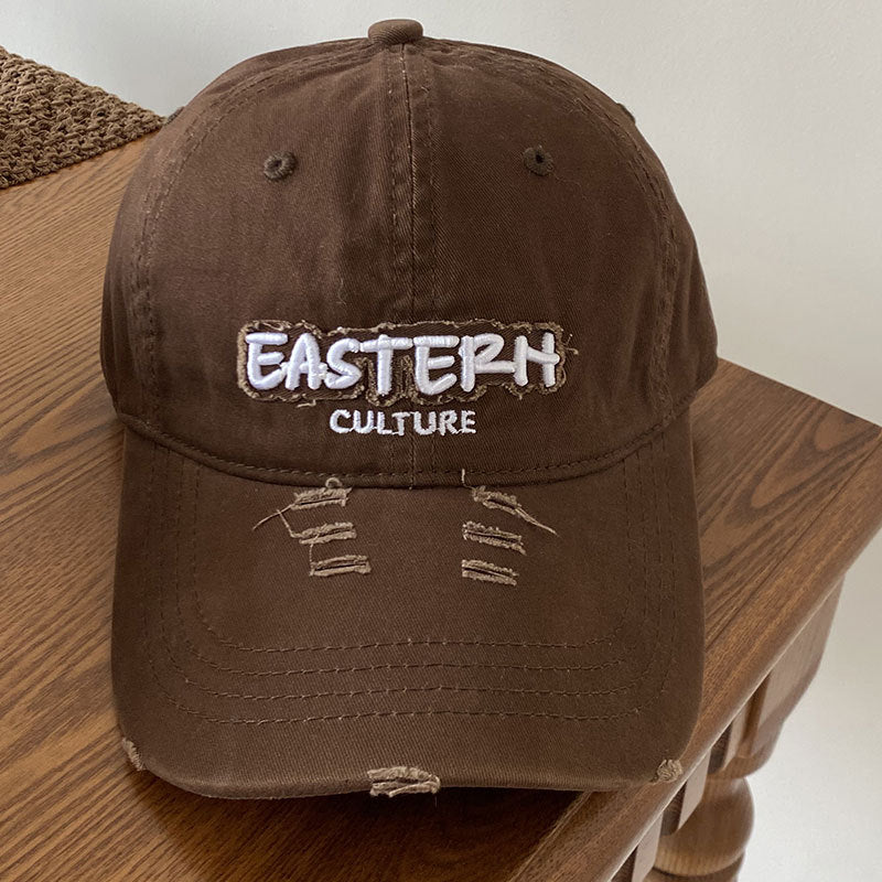 Herren Distressed Casual Cap Brehn