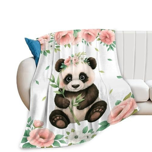 Spaßige tropische Ananas-Motiv Fleece-Wurfdecke