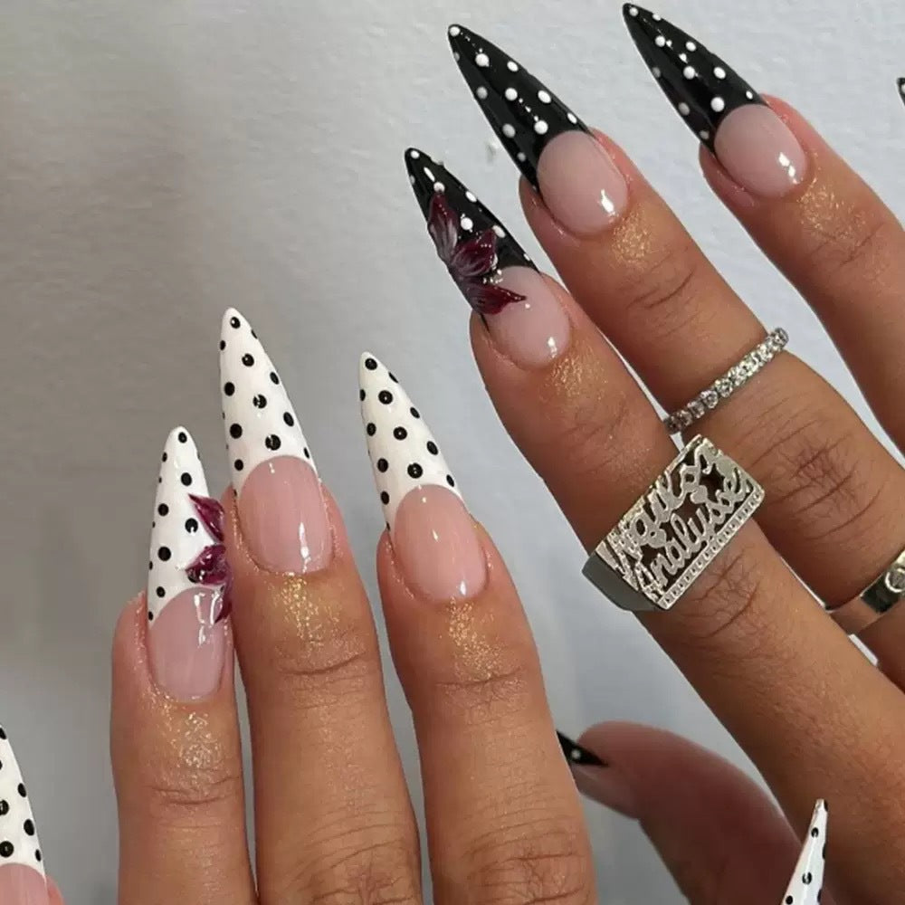 Künstlerische Stiletto Nagelkunst Verlängerungen Brehn 1787913641