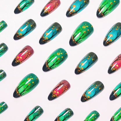 Natur-inspiriertes Nagelkunst-Set Brehn