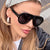 Damen oversized Brille Brehn