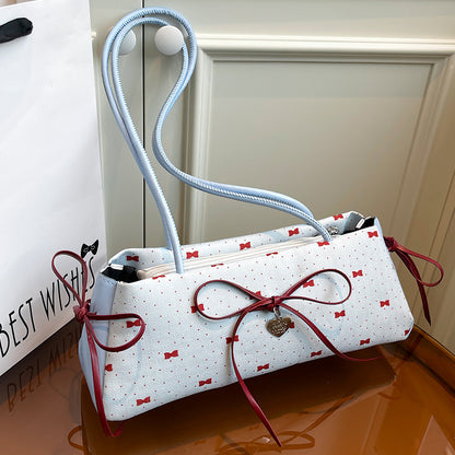 Schleifen-Akzent Handtasche