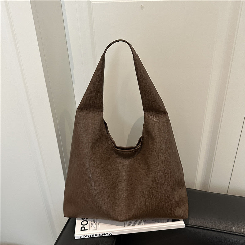 Moderne Minimalistische Leder Tote Bag