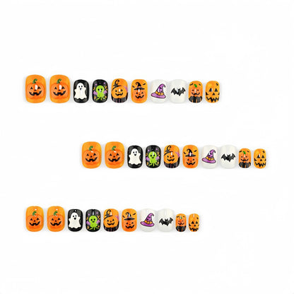 Halloween Nagelset mit Schaurigen Motiven Brehn