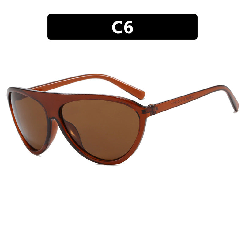 Damen Sportliche Sonnenbrille mit modernem Schutzdesign Brehn