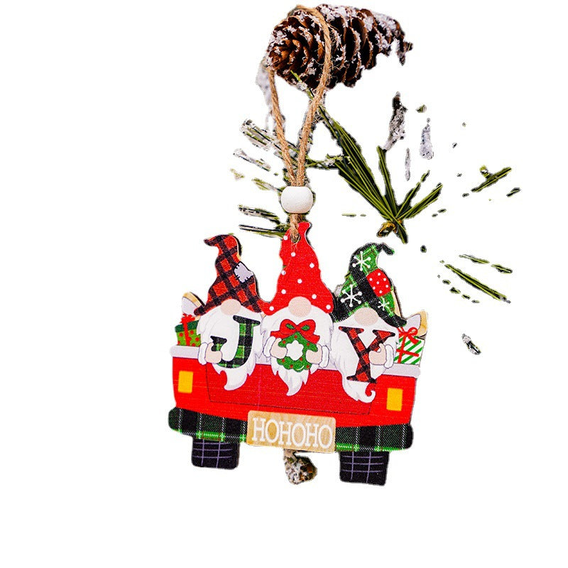 Dekorative Weihnachtswagenfigur Brehn