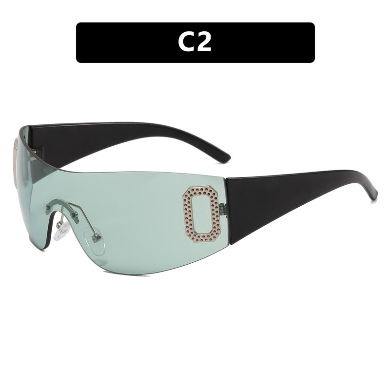Damen sportliche modische Sonnenbrille mit elegantem Design und UV-Schutz Brehn