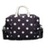 Stylische gepunktete Reisetasche