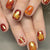 Herbstlaub Design Gel Nagelkunst Brehn