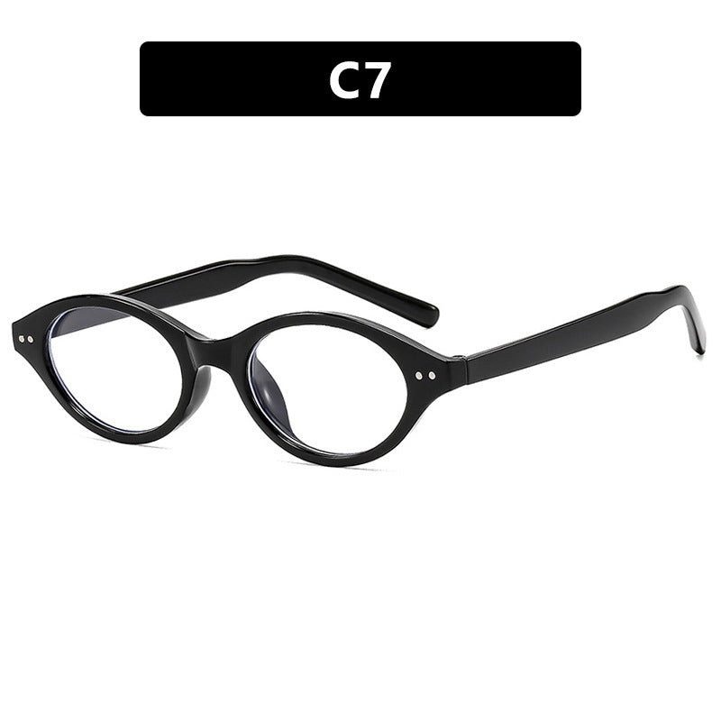 Damen Katzenaugen-Sonnenbrille mit einzigartigem Muster Brehn