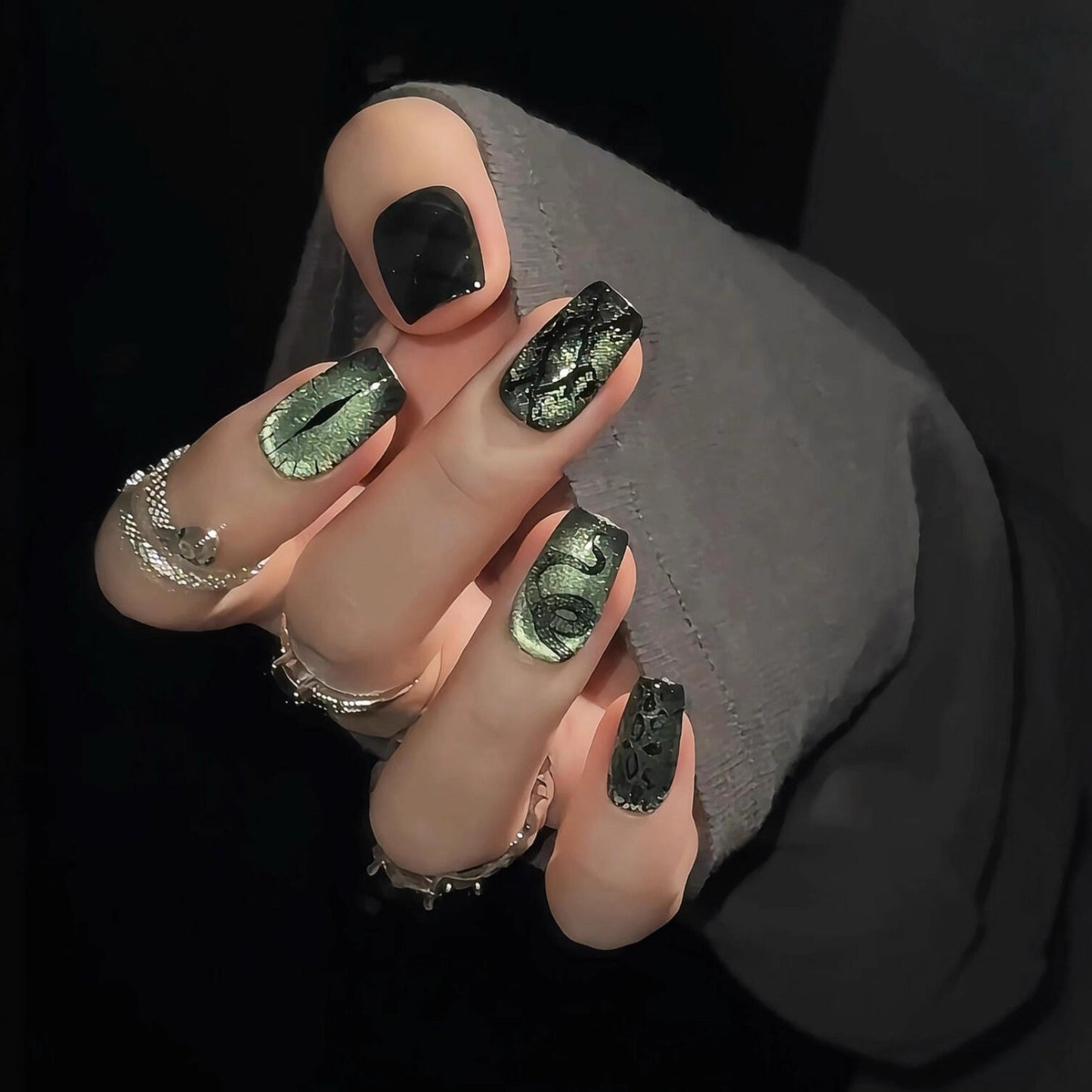 Künstlerische Druck-Nagelspitzen Brehn