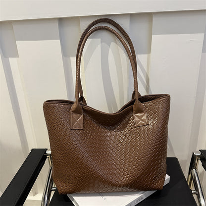 Gewebte strukturierte Tote-Handtasche