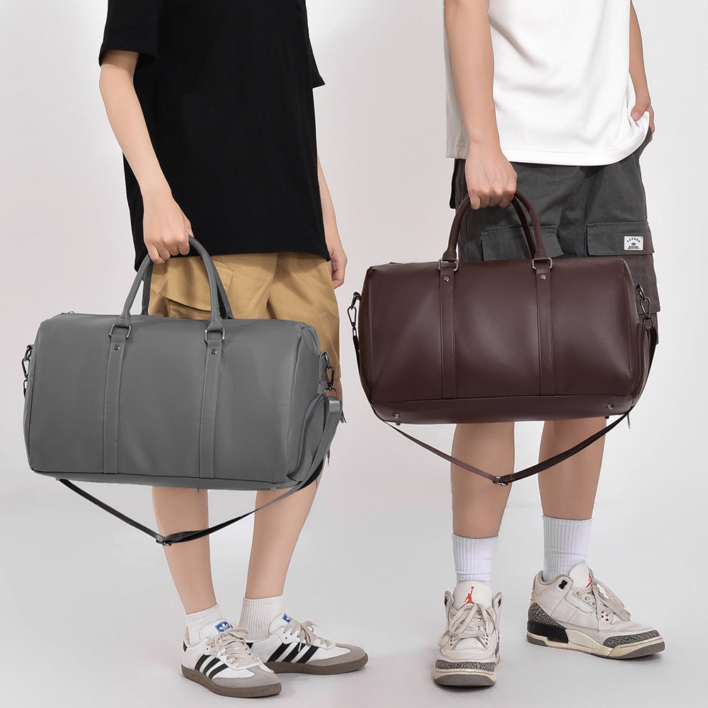 Premium-Leder-Reise-Duffel Brehn