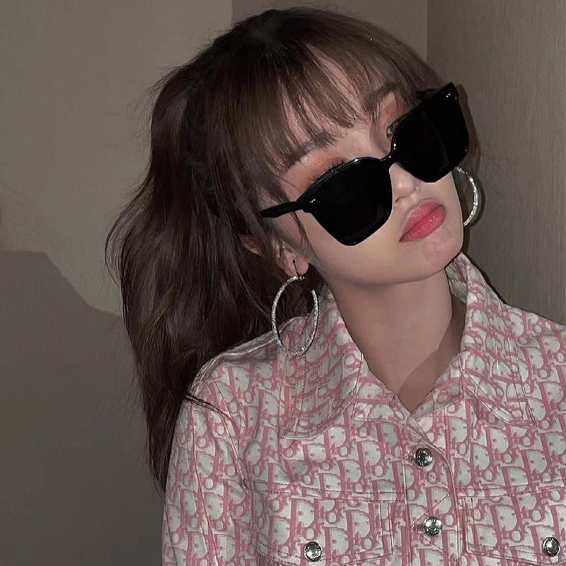 Damen Sonnenbrille im modernen Geometrischen Design Brehn