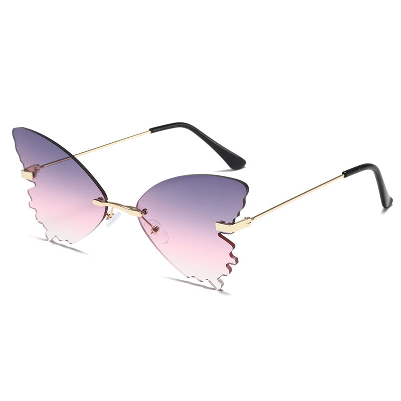 Damen Sonnenbrille im Schmetterlingsdesign mit UV-Schutz Brehn