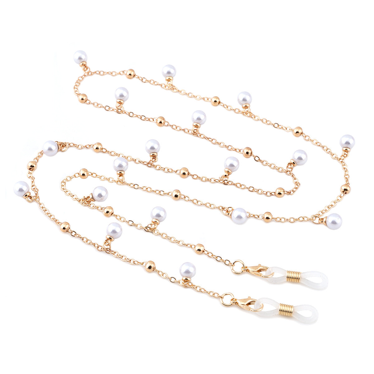 Elegante Perlen Brillen Kette Brehn