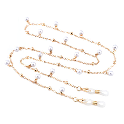 Elegante Perlen Brillen Kette Brehn