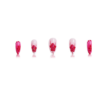 Elegante Floral Stiletto Nagelkunst Brehn 1787977864