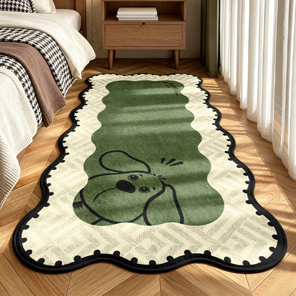 Cartoon Hund Design Teppich