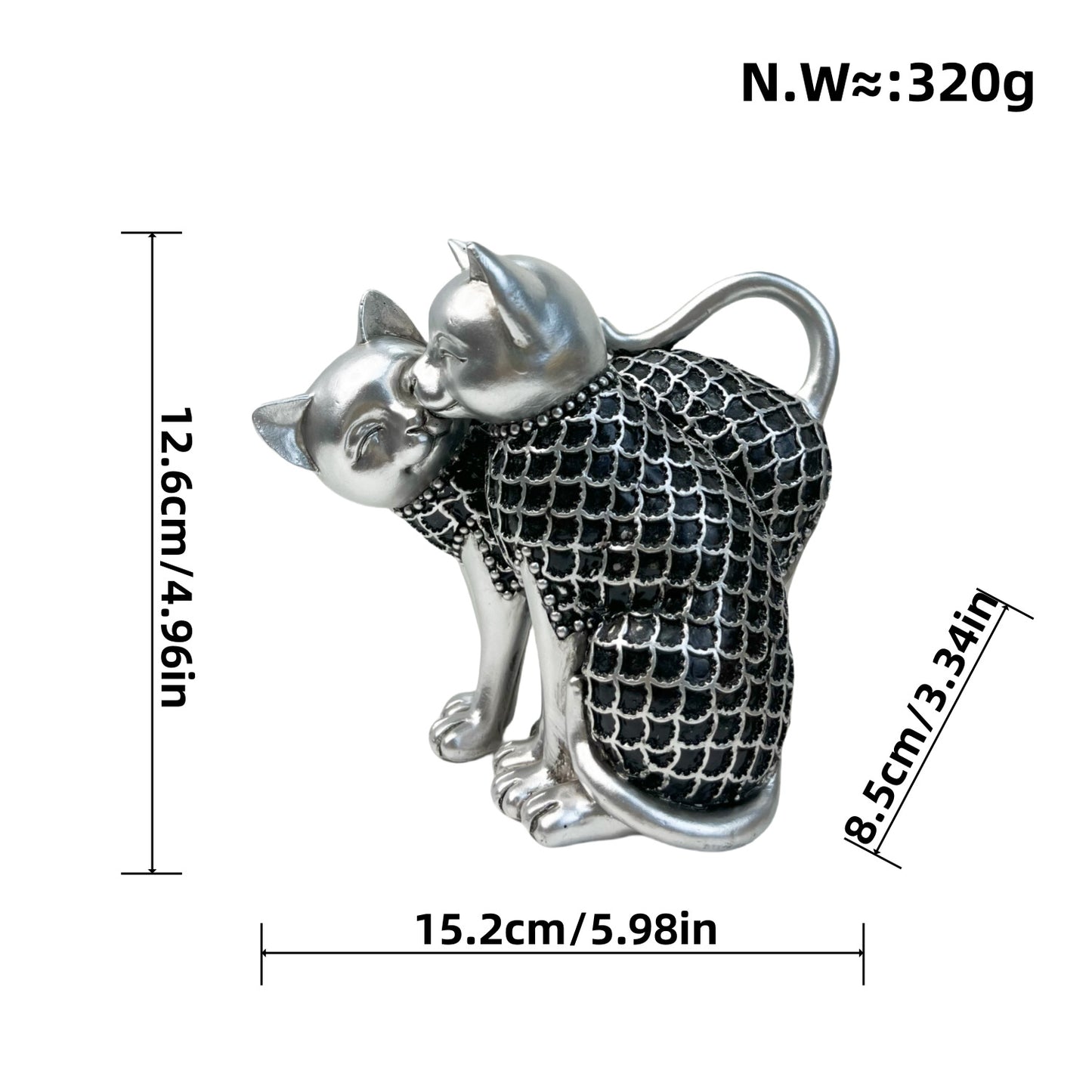 Dekorative Katzenfigur Brehn