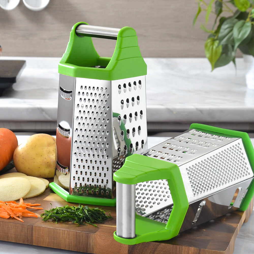 Edelstahl-Küchenreibe mit Ergonomischem Design Brehn