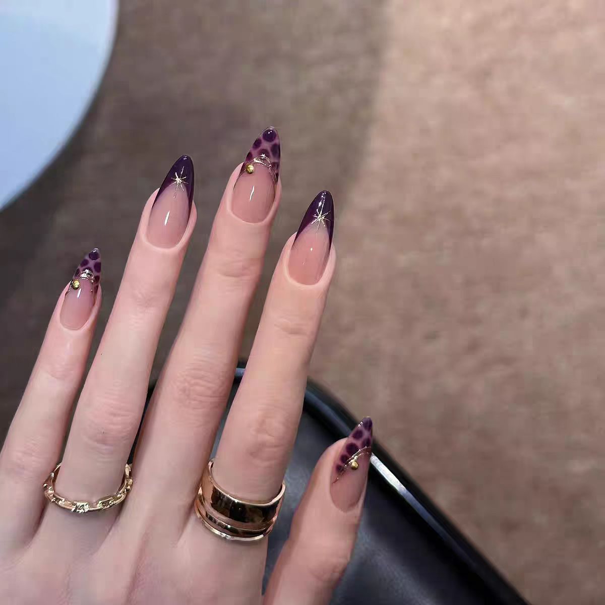 Chic Stiletto Nagelkunst Verlängerungen