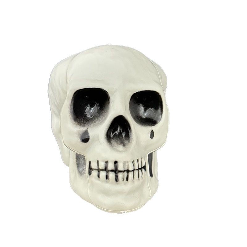 Gruselige Dekoration Totenkopf
