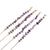 Natürliche Amethyst-Kristall-Brillenketten Brehn