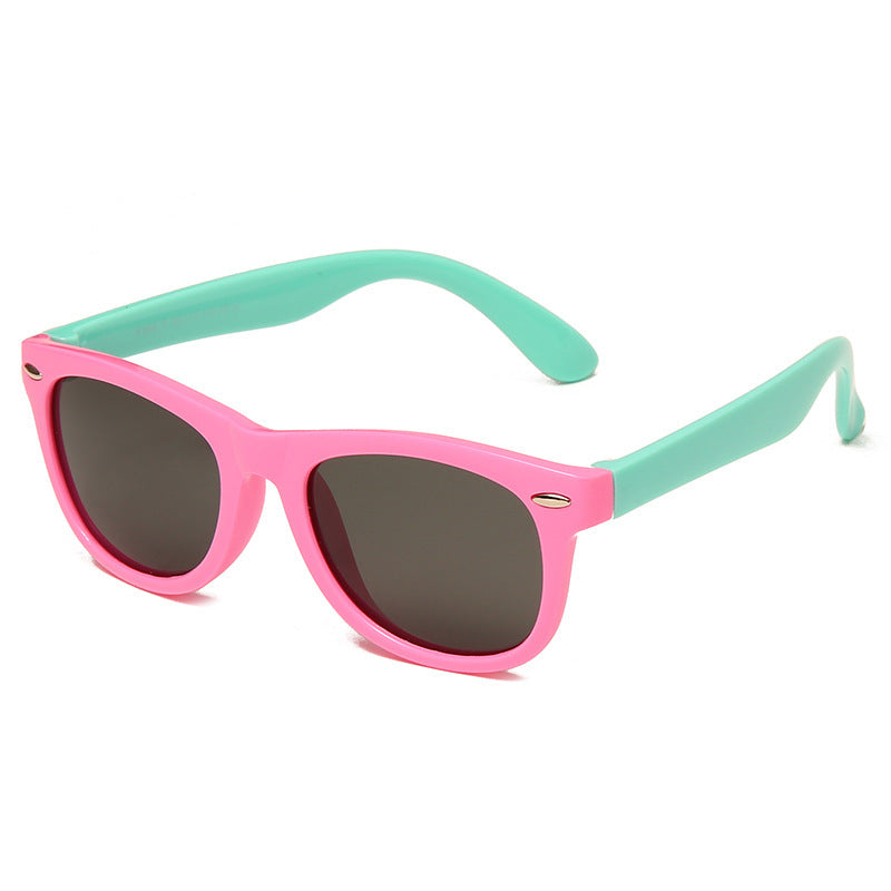 Brehn | Kinder Flex Sonnenbrille mit flexiblem und robustem Rahmen