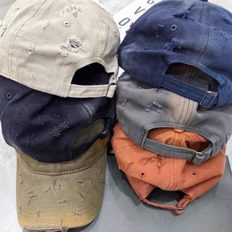 Herren beschädigte Jeans Baseballkappe Brehn