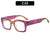 Oversized Geometric Statement Sonnenbrille