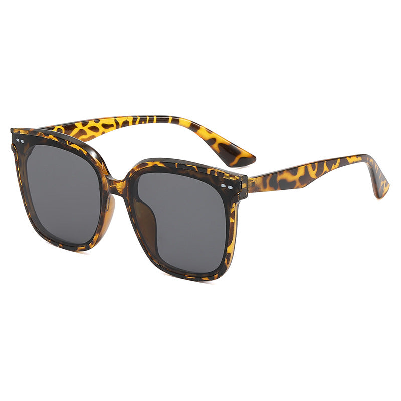 Damen oversized Design-Sonnenbrille mit animalischem Muster Brehn