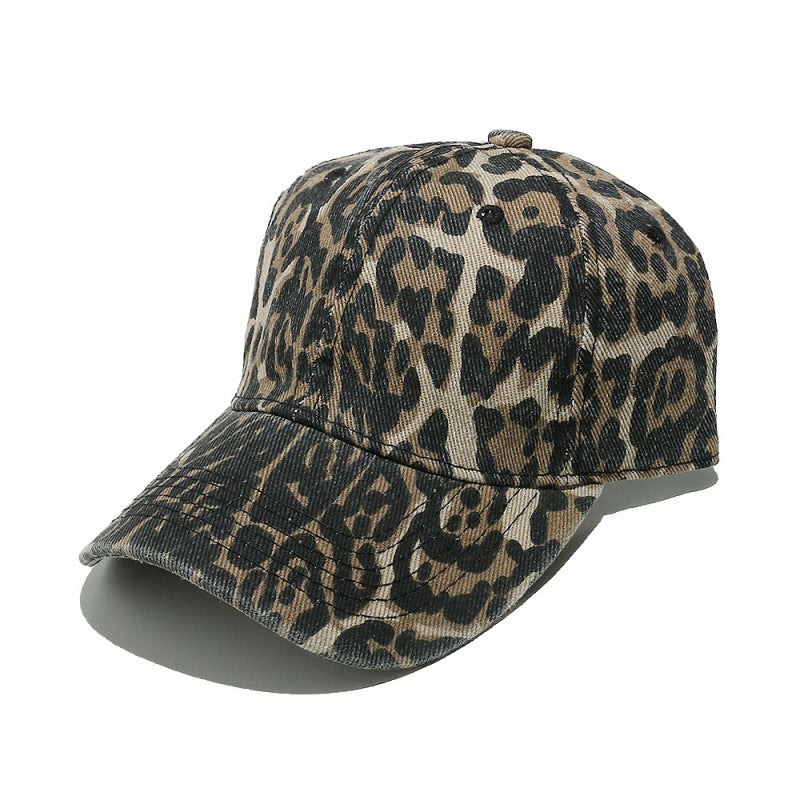 Damen Trendy Tierdruck Baseballcap Brehn