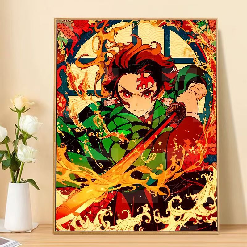 Fantasy Warrior Leinwanddruck Brehn