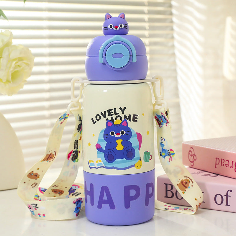 Damen Isolierte Wasserflasche mit tierfreundlichem Design Brehn