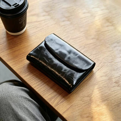 Elegante Leder Kartenetui Geldbörse
