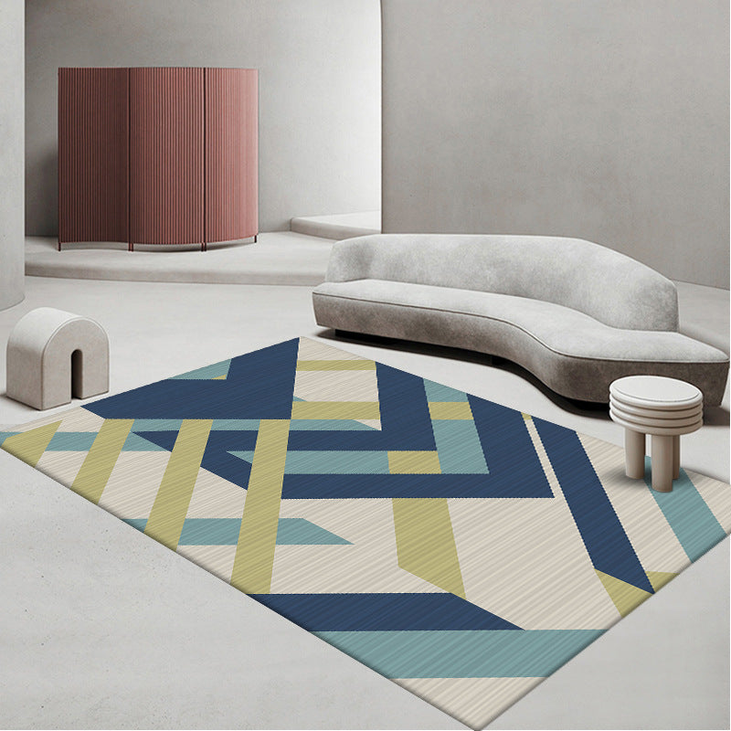 Zeitgenössischer geometrischer Teppich Brehn
