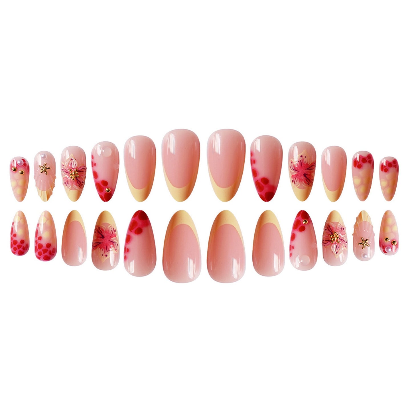 Künstlerische florale Nagelverlängerungen Brehn 1787913534