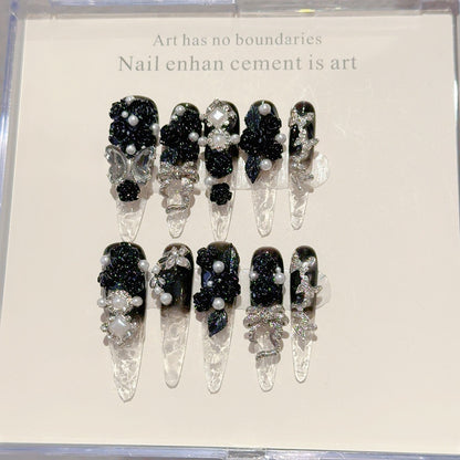 Dekoratives Acryl-Nagelset