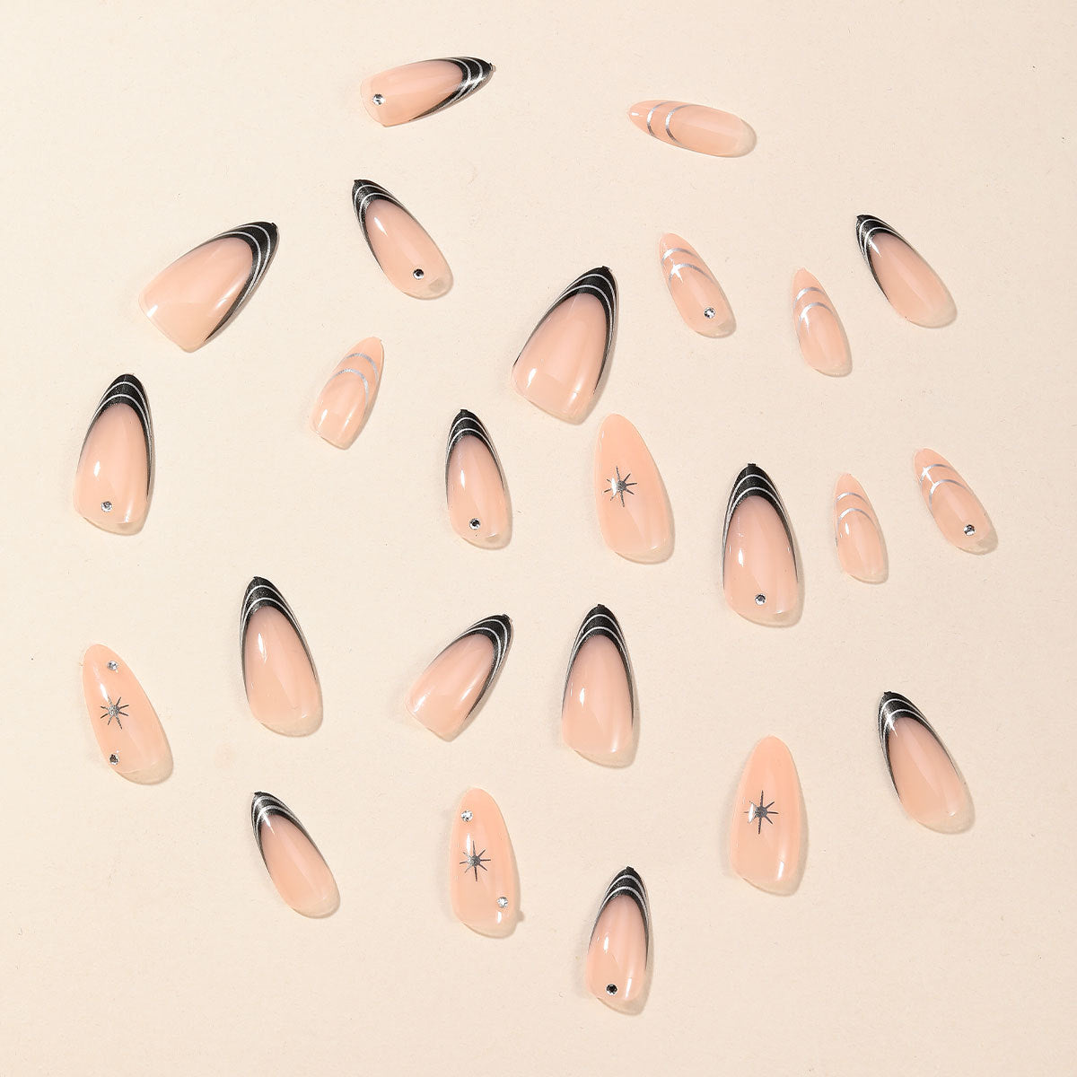 Glamorous Stiletto Nail Art Extensions Brehn 1789713400