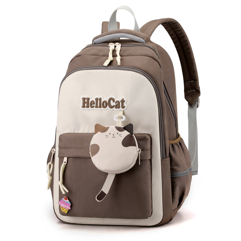 Süßer katzen Themen Schulrucksack