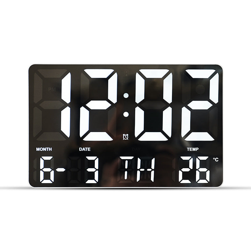 Digitaler Wandwecker mit Multifunktionalem Led-Display Brehn