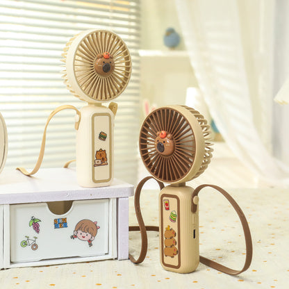 Unisex Tragbarer Handventilator mit niedlichem Tierdesign Brehn