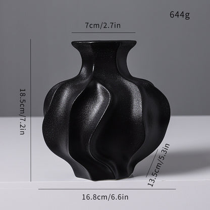 Künstlerische Keramikvase Brehn