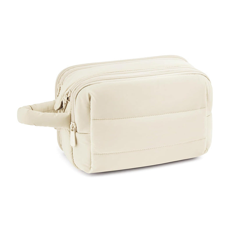 Kosmetik-Organizer Tasche mit Mehreren Fächern und Abnehmbarem Innenfach Brehn
